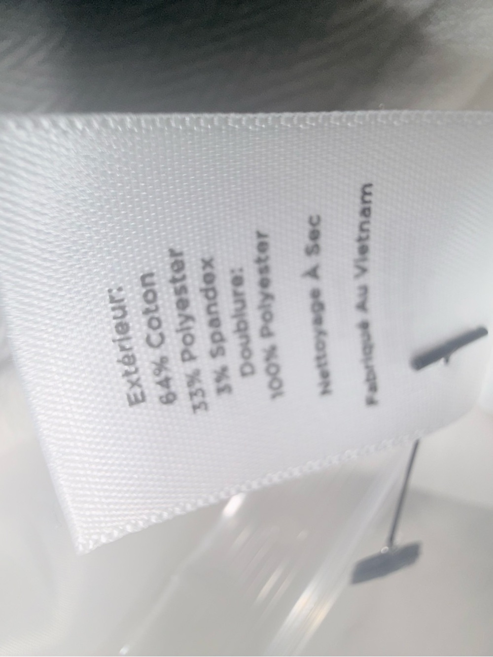 Talbots Cream Textured Two-Button Blazer - Picture 11 of 11